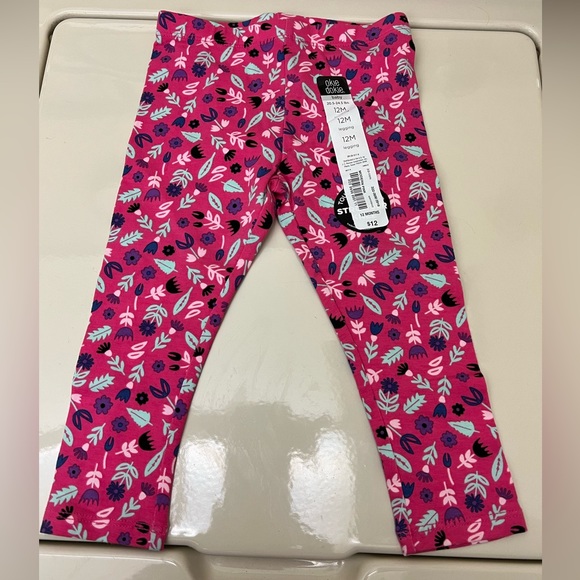 okie dokie Other - okie dokie Baby Girls Soft & Cozy Legging “Modern Pink” 12mos NWT